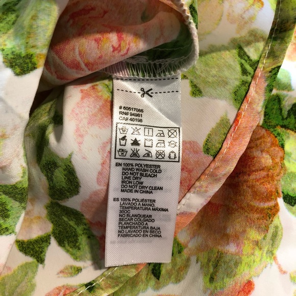 🔥4/$20🔥F21 S Floral Peplum Blouse - Picture 6 of 8